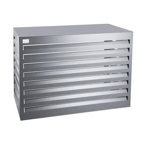 Evolar Evo-cover omkasting Large antraciet aluminium gepoedercoat 1100 x 1200 x 650 mm - Vanhareninstallatie.nl