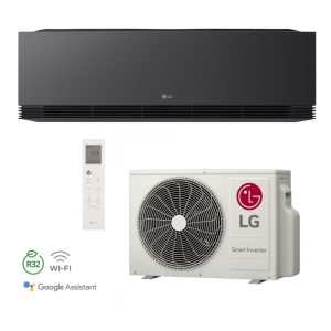 LG ARTCOOL AI AIR Matt Zwart & Inclusief Standaard Montage
